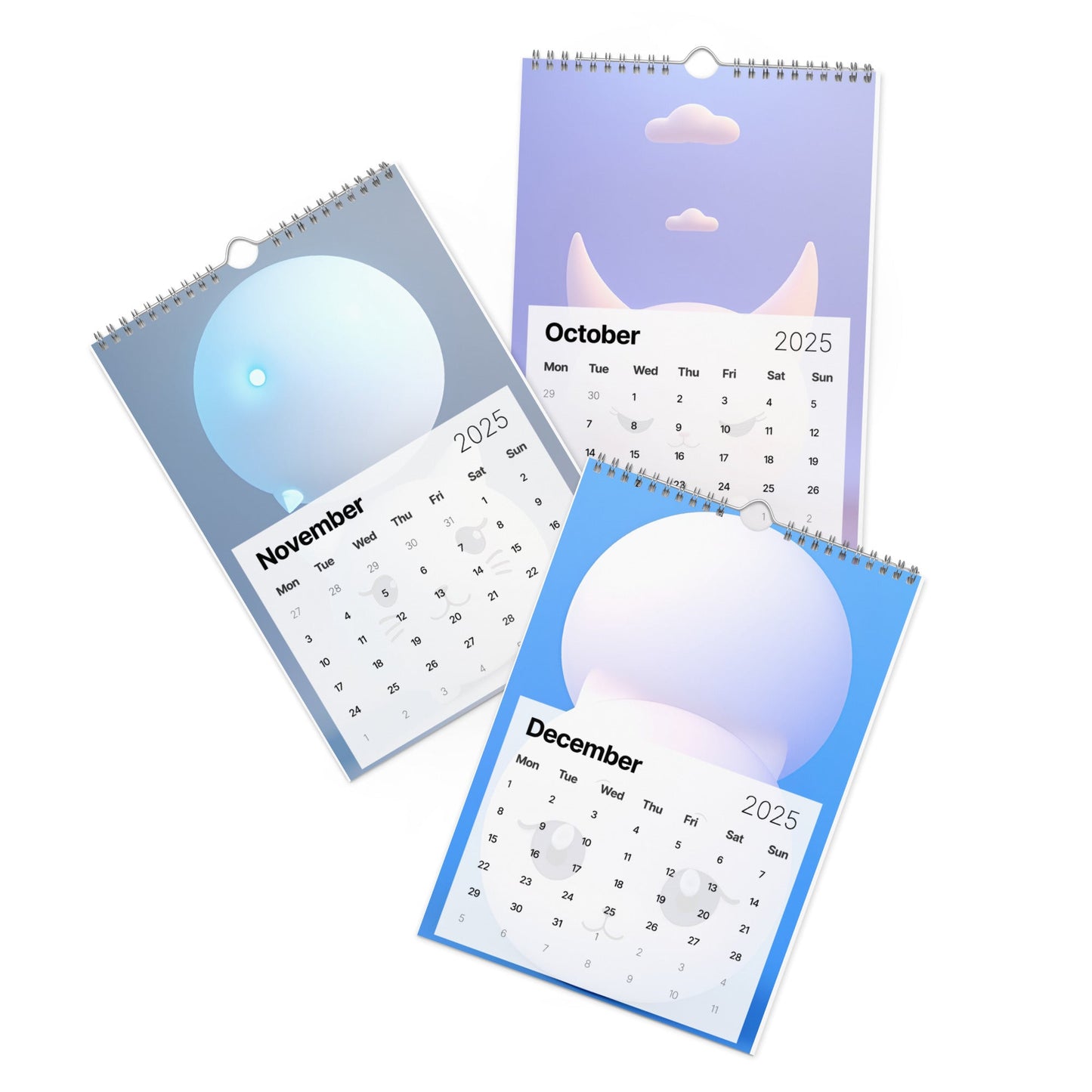 CalmCaressASMR Wall Calendar (2026)