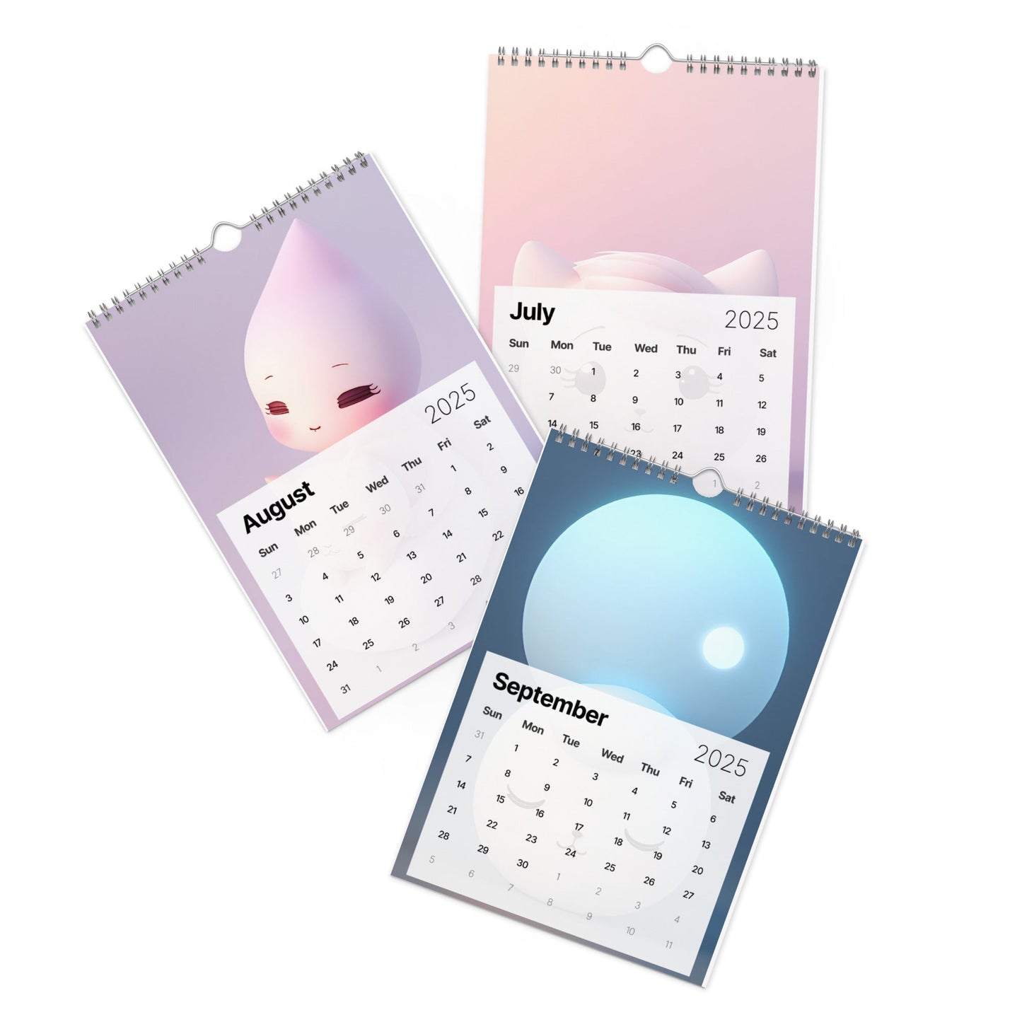 CalmCaressASMR Wall Calendar (2026)