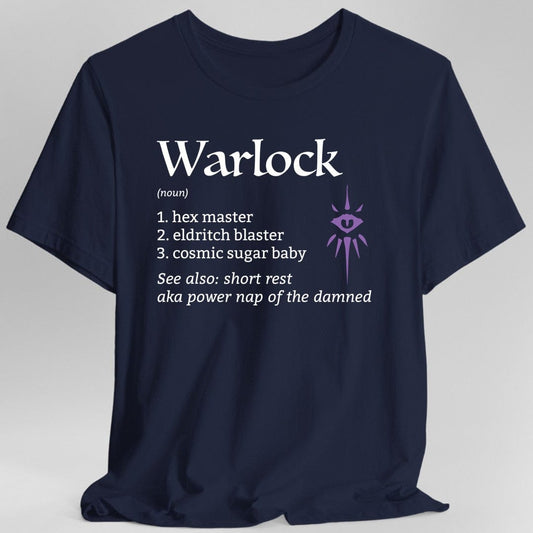 Camiseta D&D de definición de clase de brujo