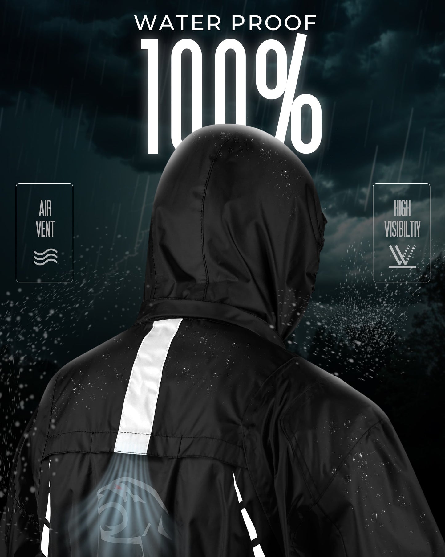 Traje de lluvia JAG Rainmaster para hombres y mujeres | Equipo impermeable para la lluvia