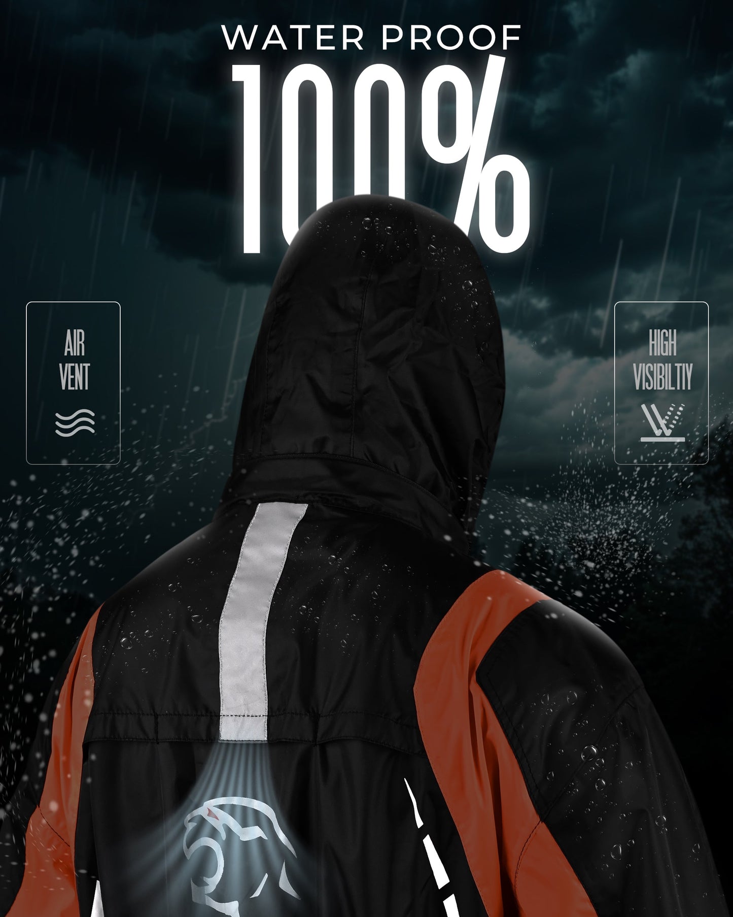 Traje de lluvia JAG Rainmaster para hombres y mujeres | Equipo impermeable para la lluvia