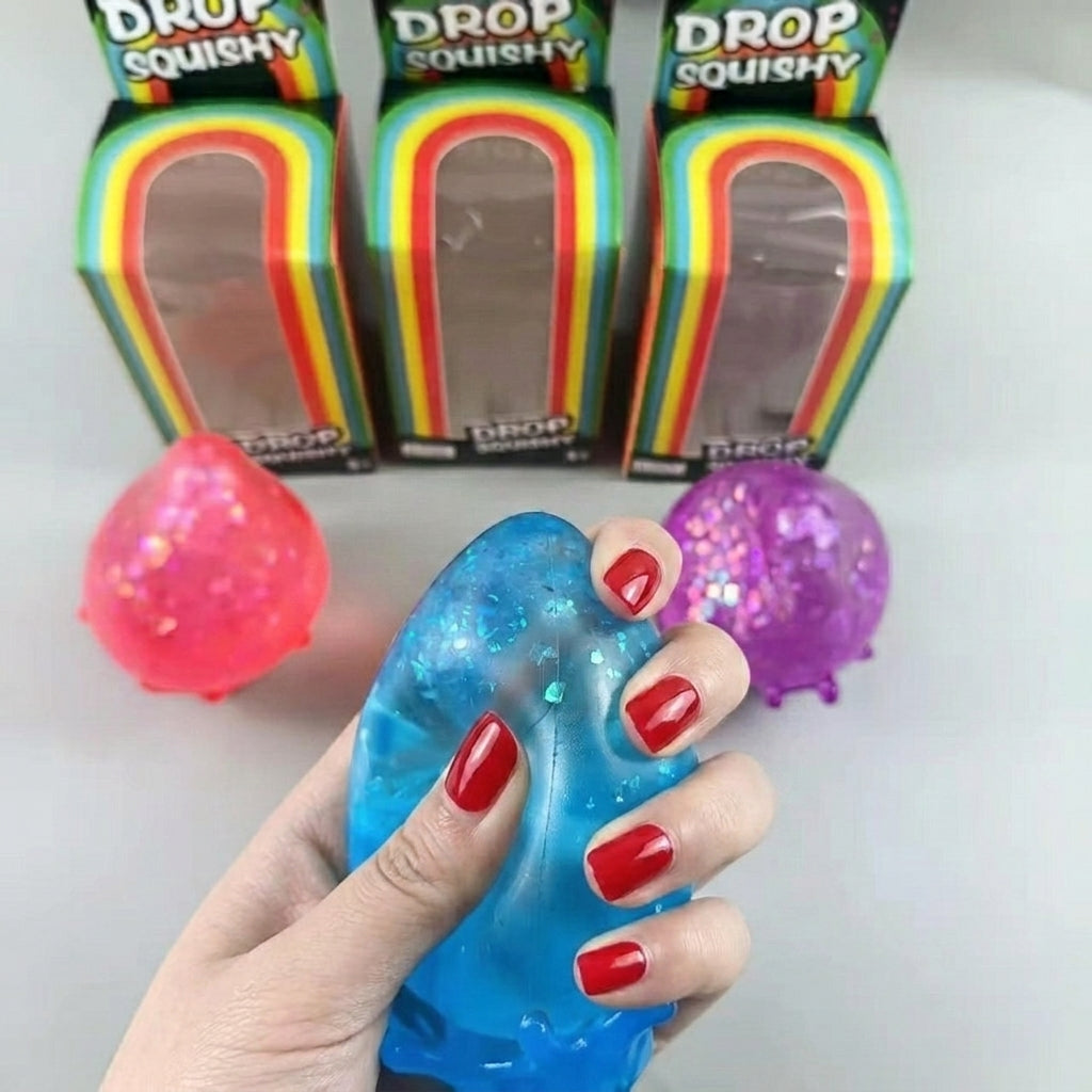 Dreamy Dew Drop Squishy Slow Rise Maltose Stress Relief Fidget Toy