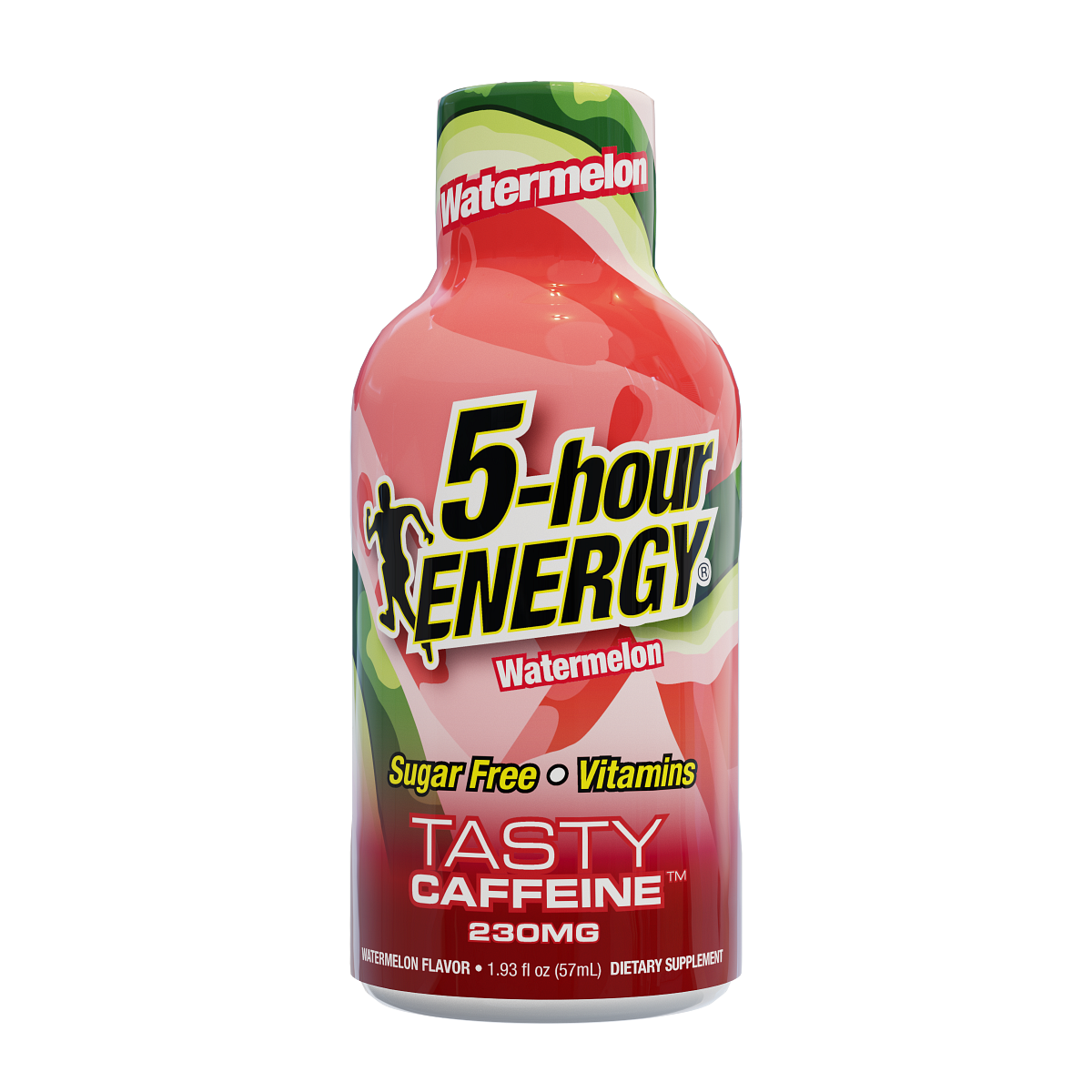 Paquete de 24 Bebidas Energéticas Extra Fuertes 5-hour ENERGY, sabor sandía, 1.93 fl oz