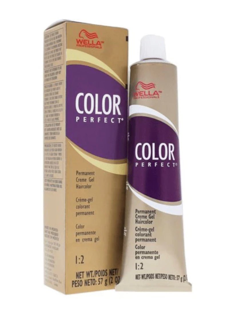 Wella Color Perfect Colorant Gel Creme Hair Color 4RRV 4/64