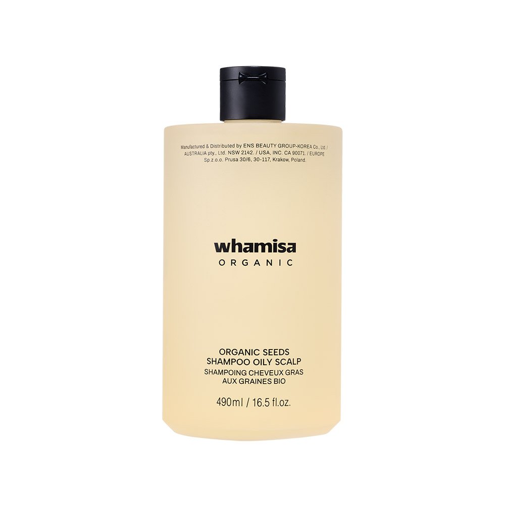 whamisa Organic Seeds Shampoo Oily Scalp 490ml