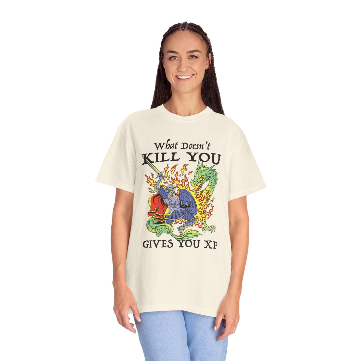 What Doesn't Kill You Gives You XP T-Shirt - Comfort Colors