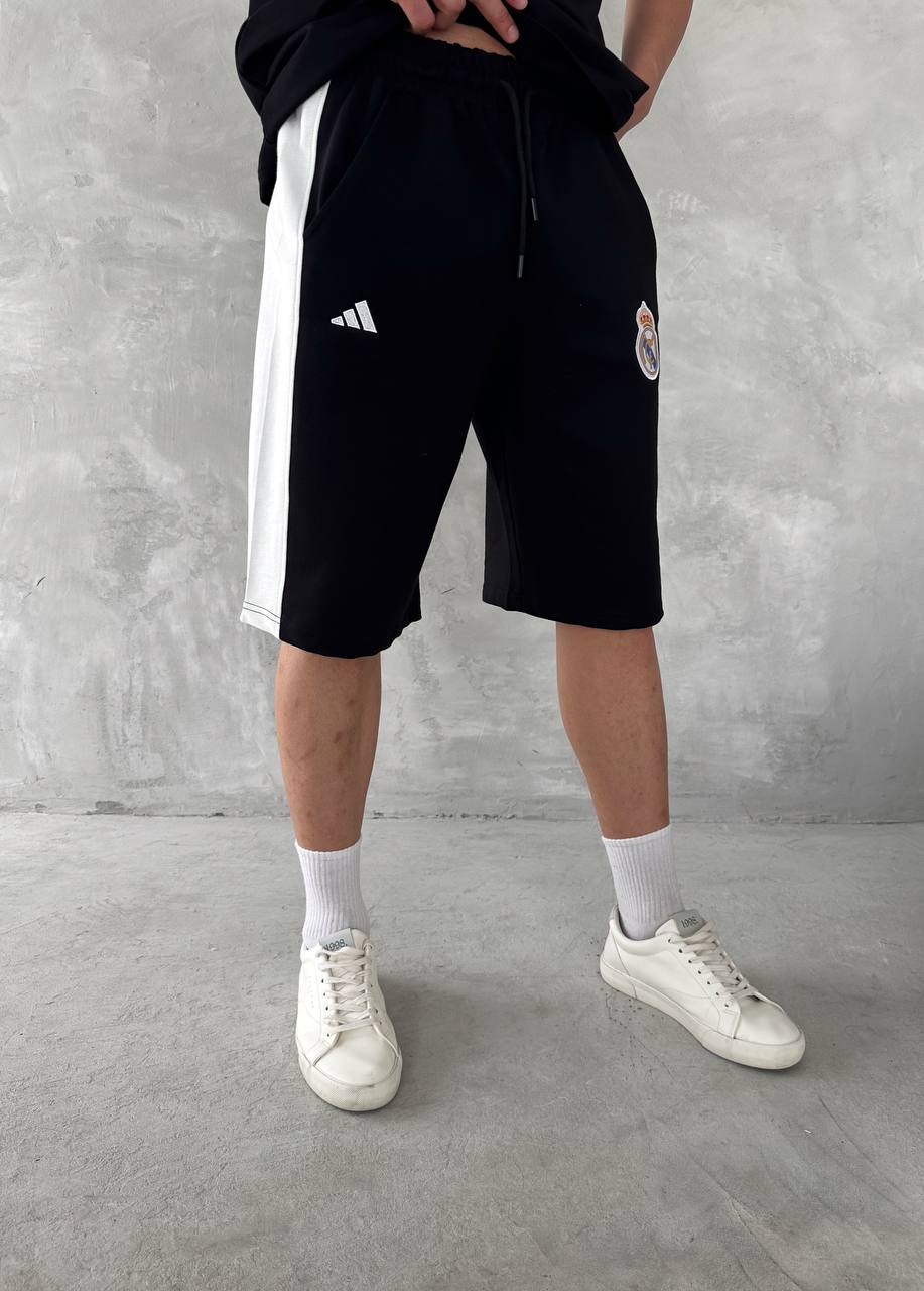 Conjunto de Polo y Shorts para Hombre Estilo Club Elite – Look Deportivo Entallado con Detalle de Escudo