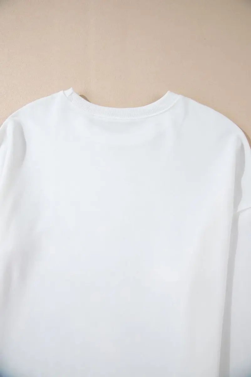 Accessories Love Salve Bowknot Sweatshirt Women's Daily Loose Fit Pullover Top - Soft & Casual