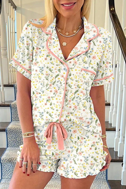 Accessories Love Salve Floral Pajama Set Women's Summer Sleepwear Comfy & Lightweight