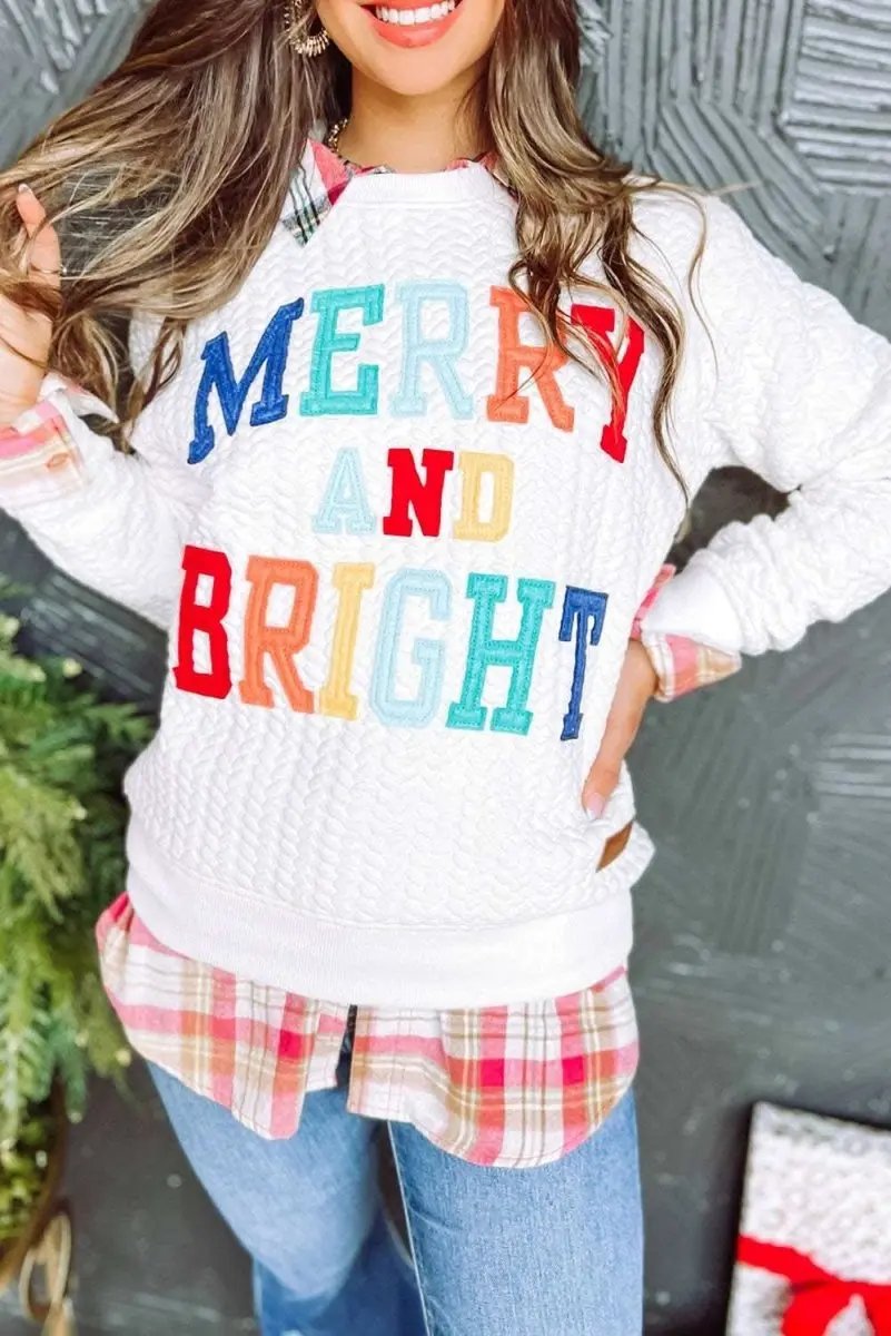 Sweatshirt - Cable Knit - Cozy Winter Essential