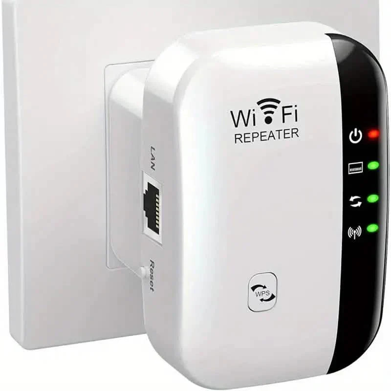 WiFi Long Range Amplifier Extender Signal Booster Wireless Internet Repeater with Ethernet Port