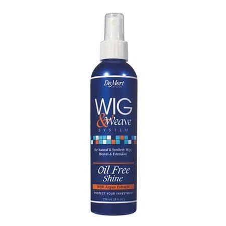 VIP Extensions Wig & Weave Oil-Free Shine Spray with Argan Extracts, 8 oz