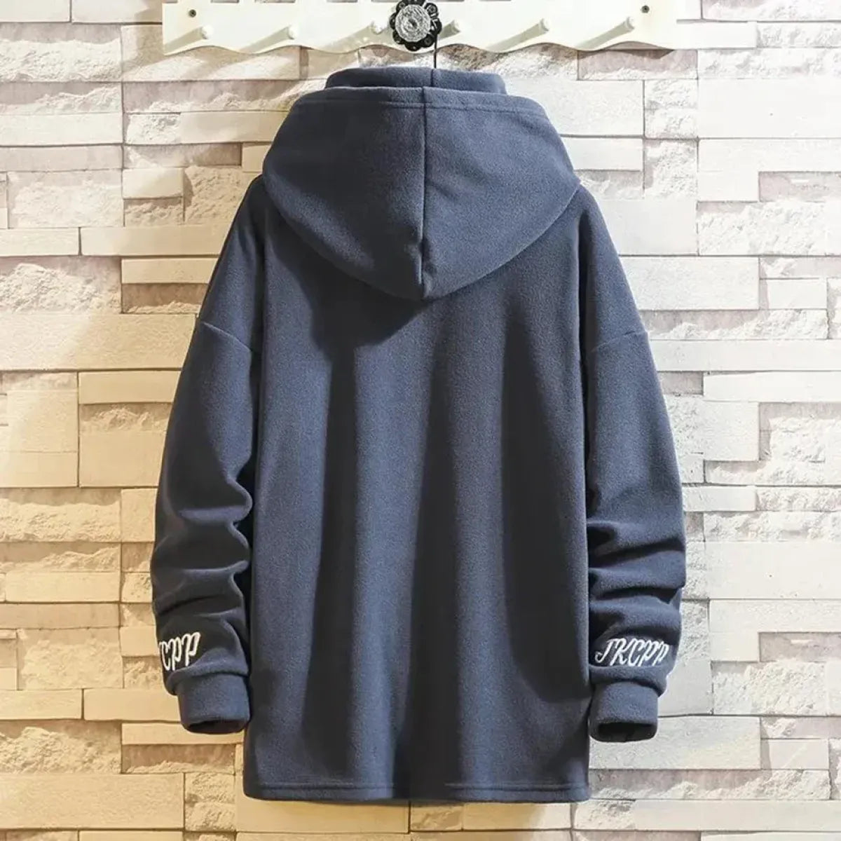 Sudadera con Capucha Técnica Cortavientos