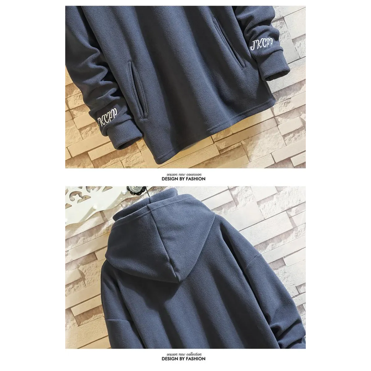 Sudadera con Capucha Técnica Cortavientos