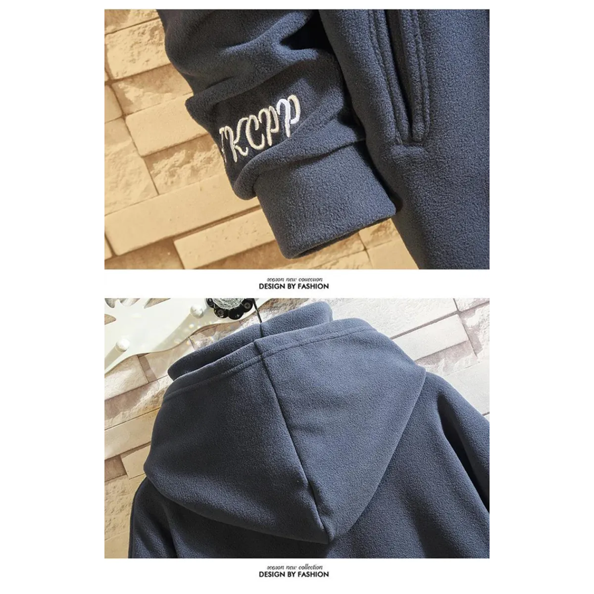 Sudadera con Capucha Técnica Cortavientos