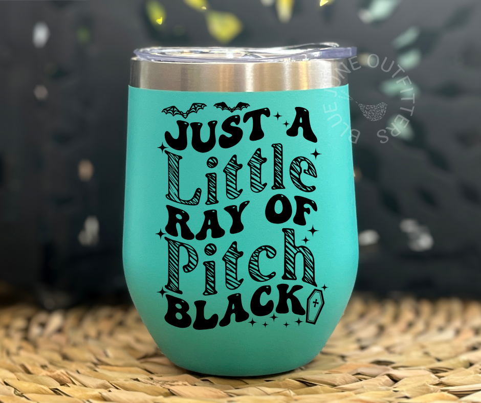 A Little Ray of Pitch Black | Stainless Steel Tumbler