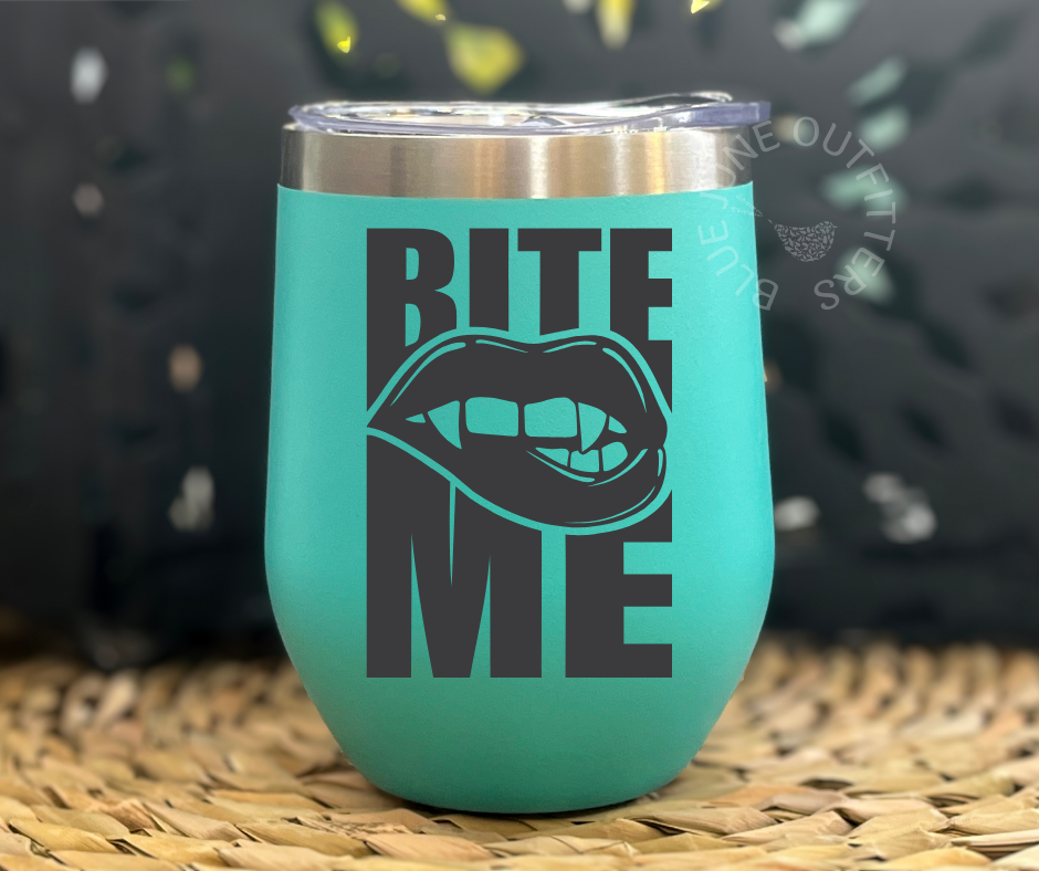 Bite Me Vampire | Witchy Stainless Steel Tumbler