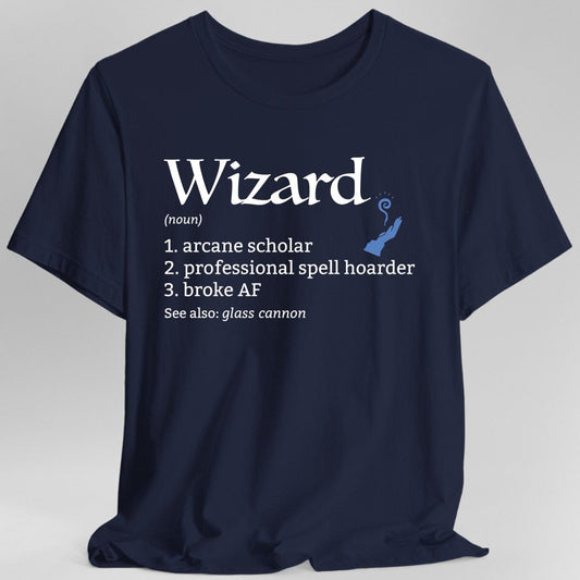 Definición de Clase de Mago D&D Camiseta