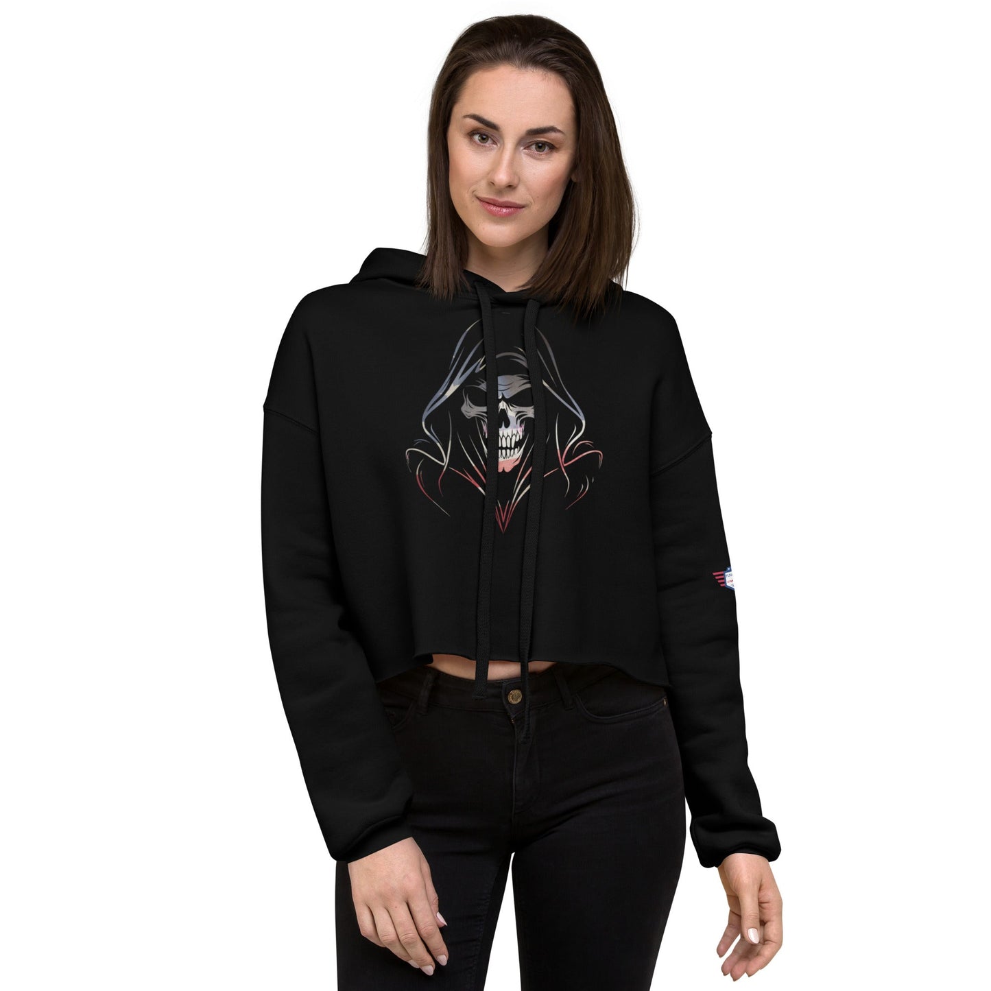 Reaper - eco Cropped Hoodie