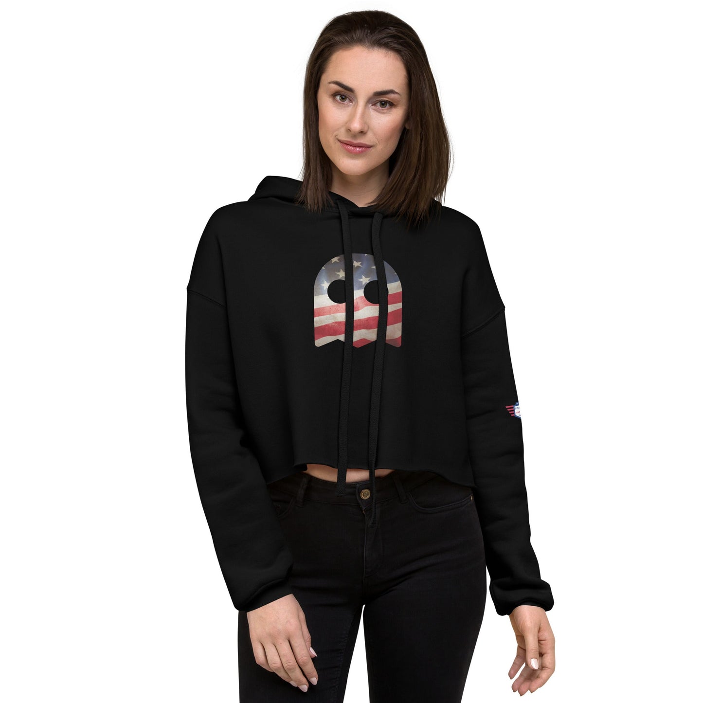 Pookie - eco Cropped Hoodie