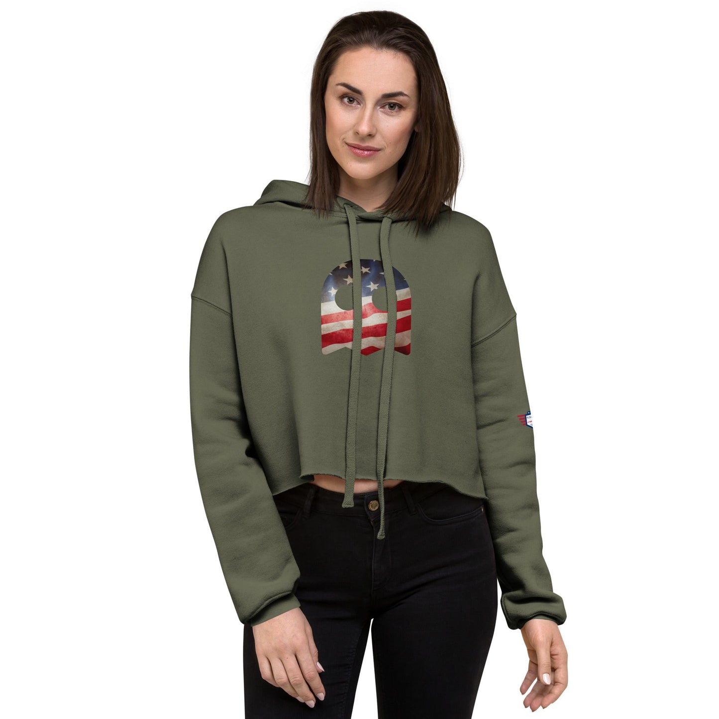 Pookie - eco Cropped Hoodie