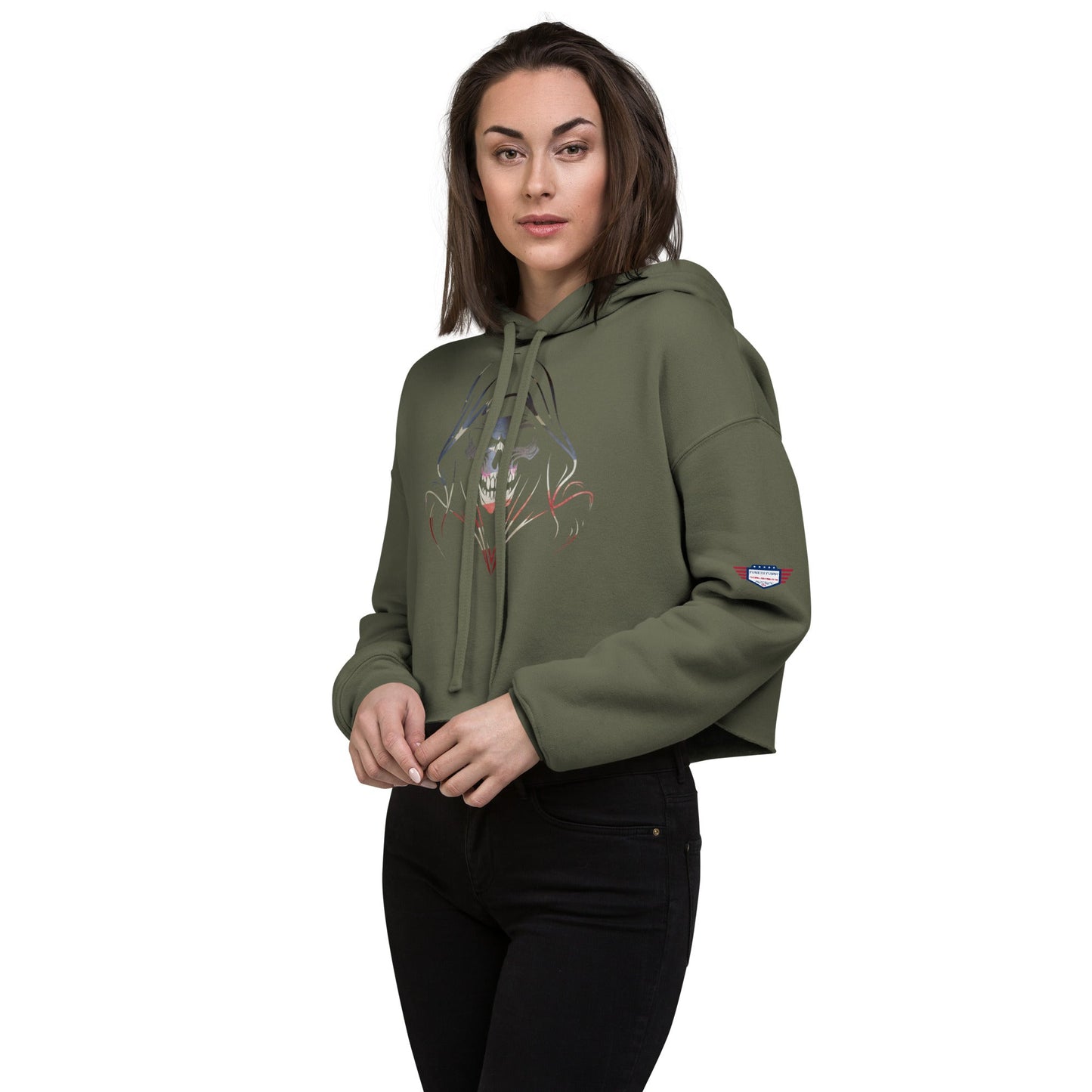 Reaper - eco Cropped Hoodie