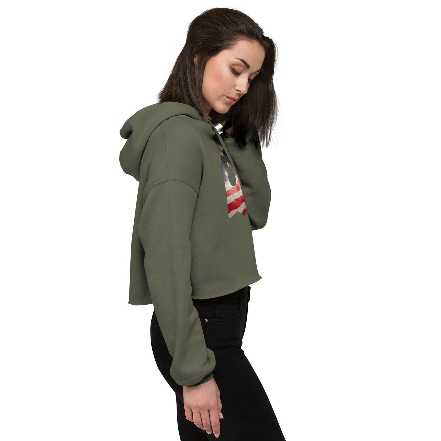 Pookie - eco Cropped Hoodie