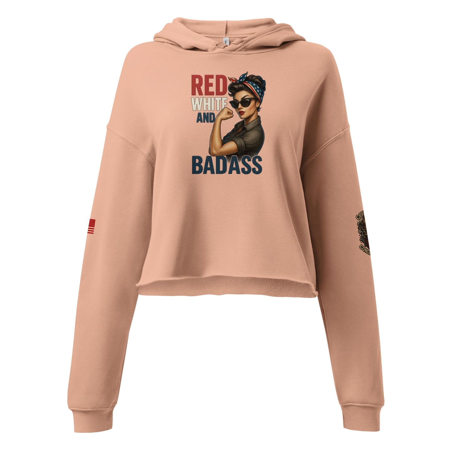 Sudadera corta con capucha RWB