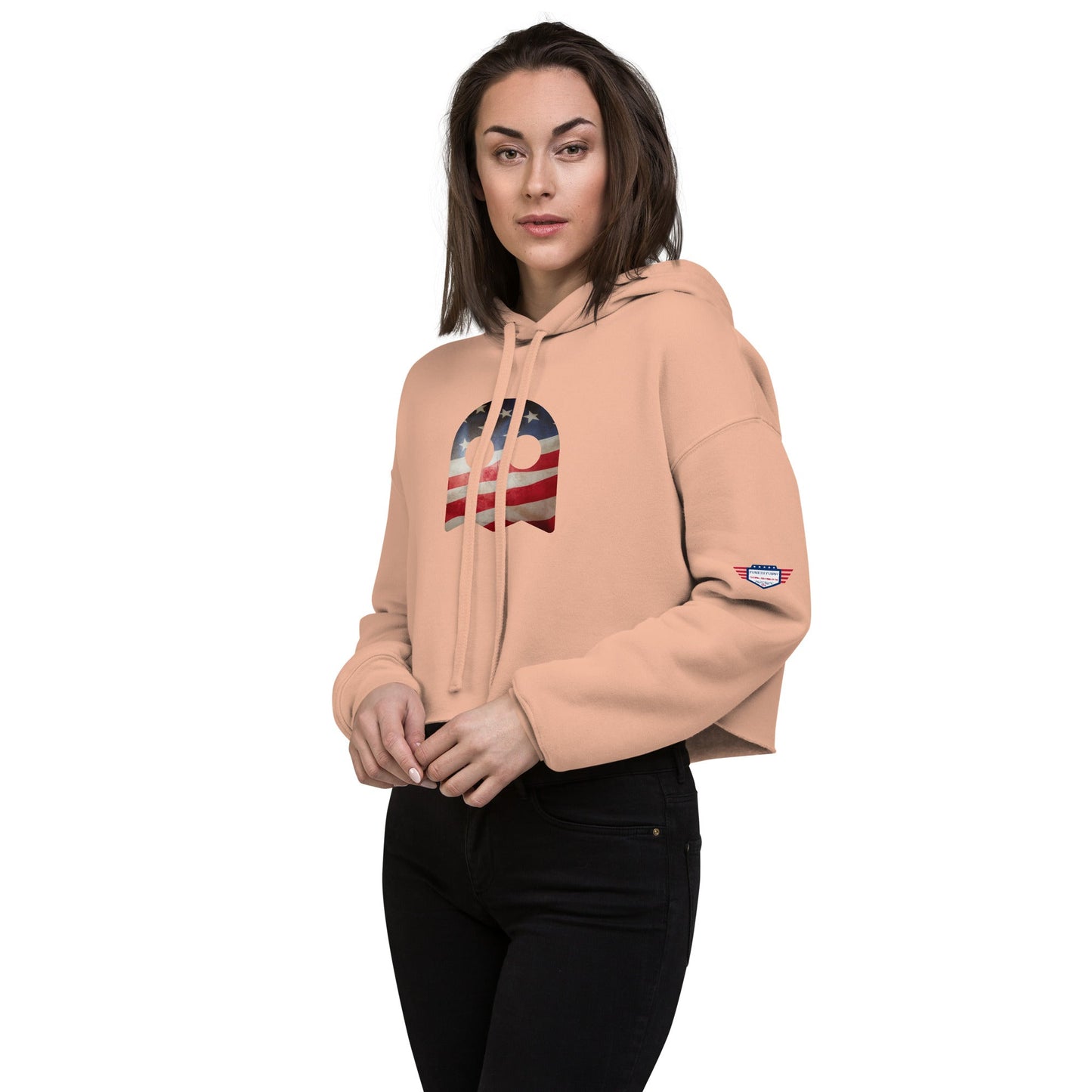 Pookie - eco Cropped Hoodie