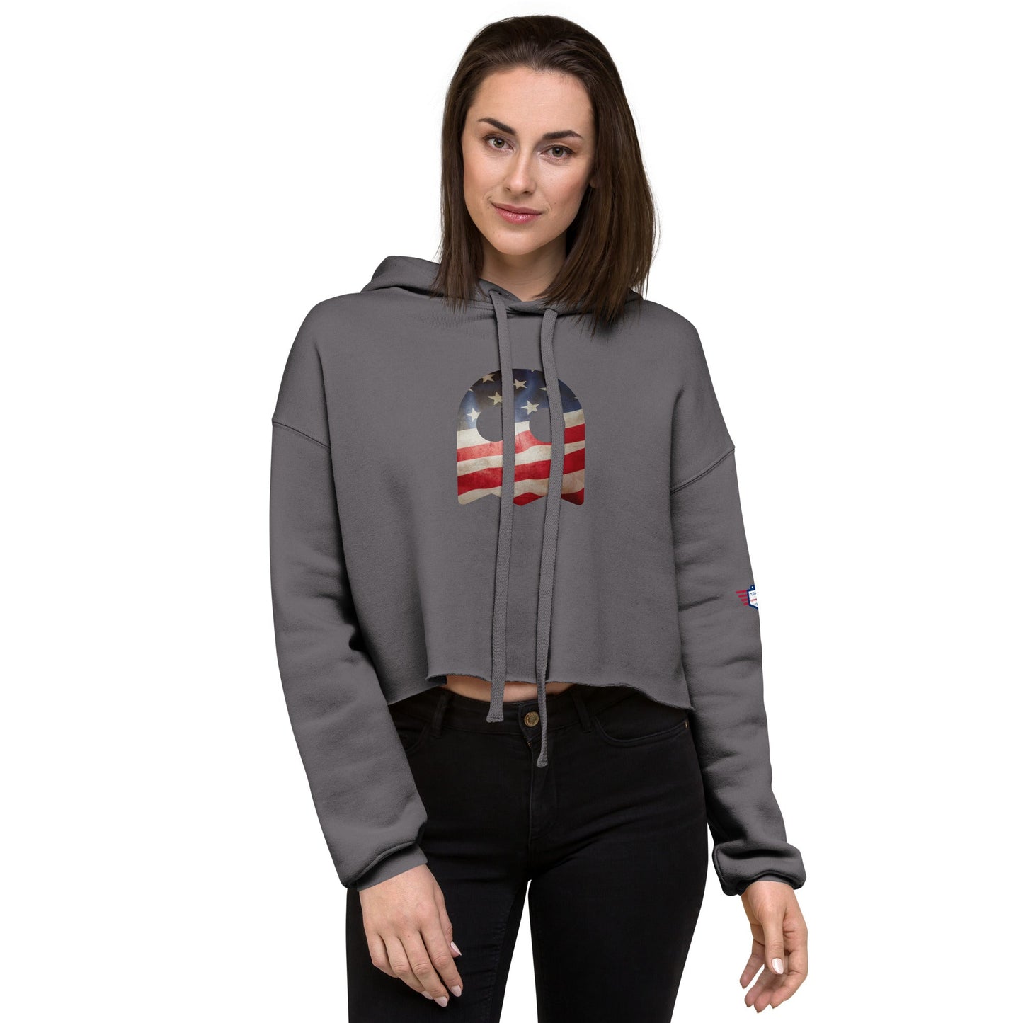 Pookie - eco Cropped Hoodie