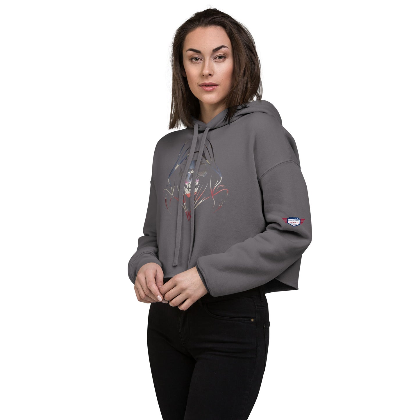 Reaper - eco Cropped Hoodie