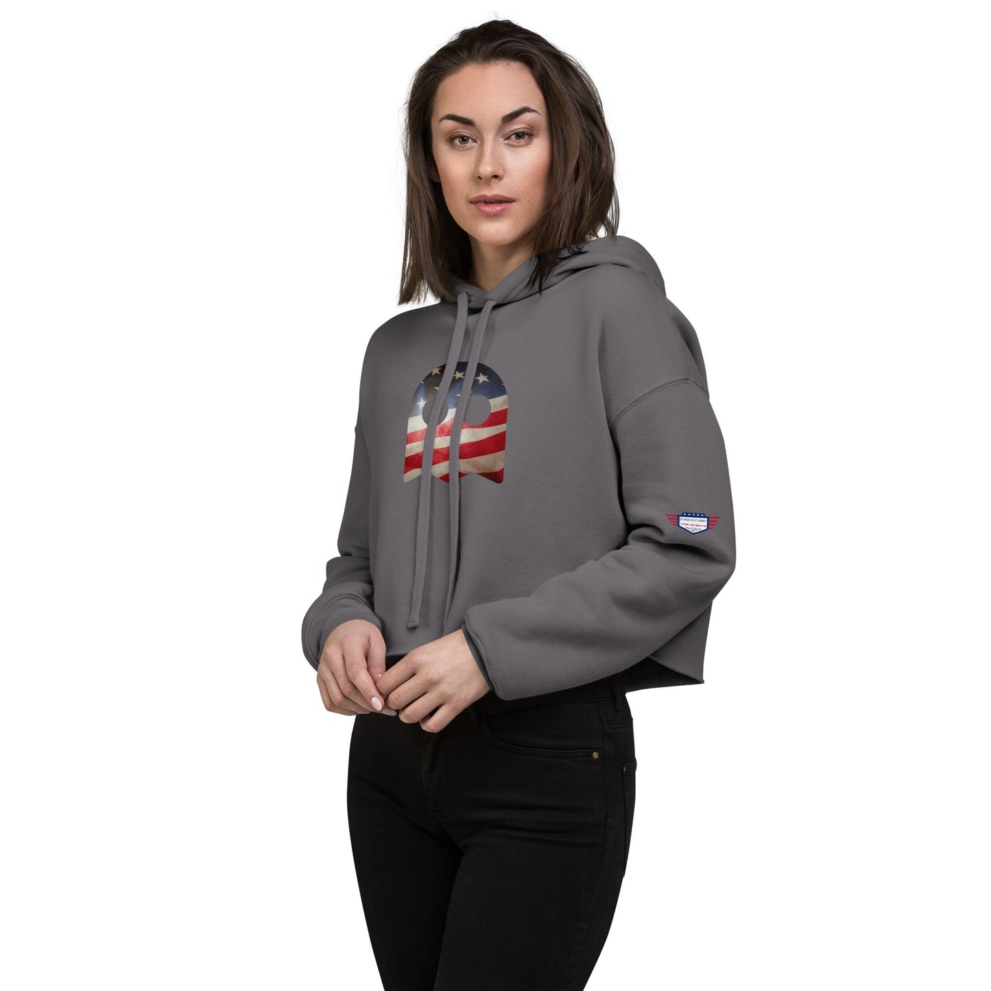 Pookie - eco Cropped Hoodie