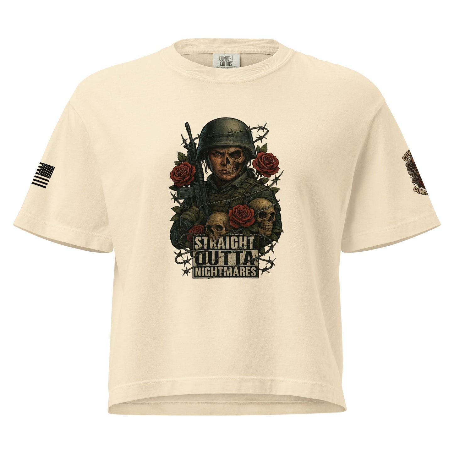 Camiseta ancha "Directo de las Pesadillas"