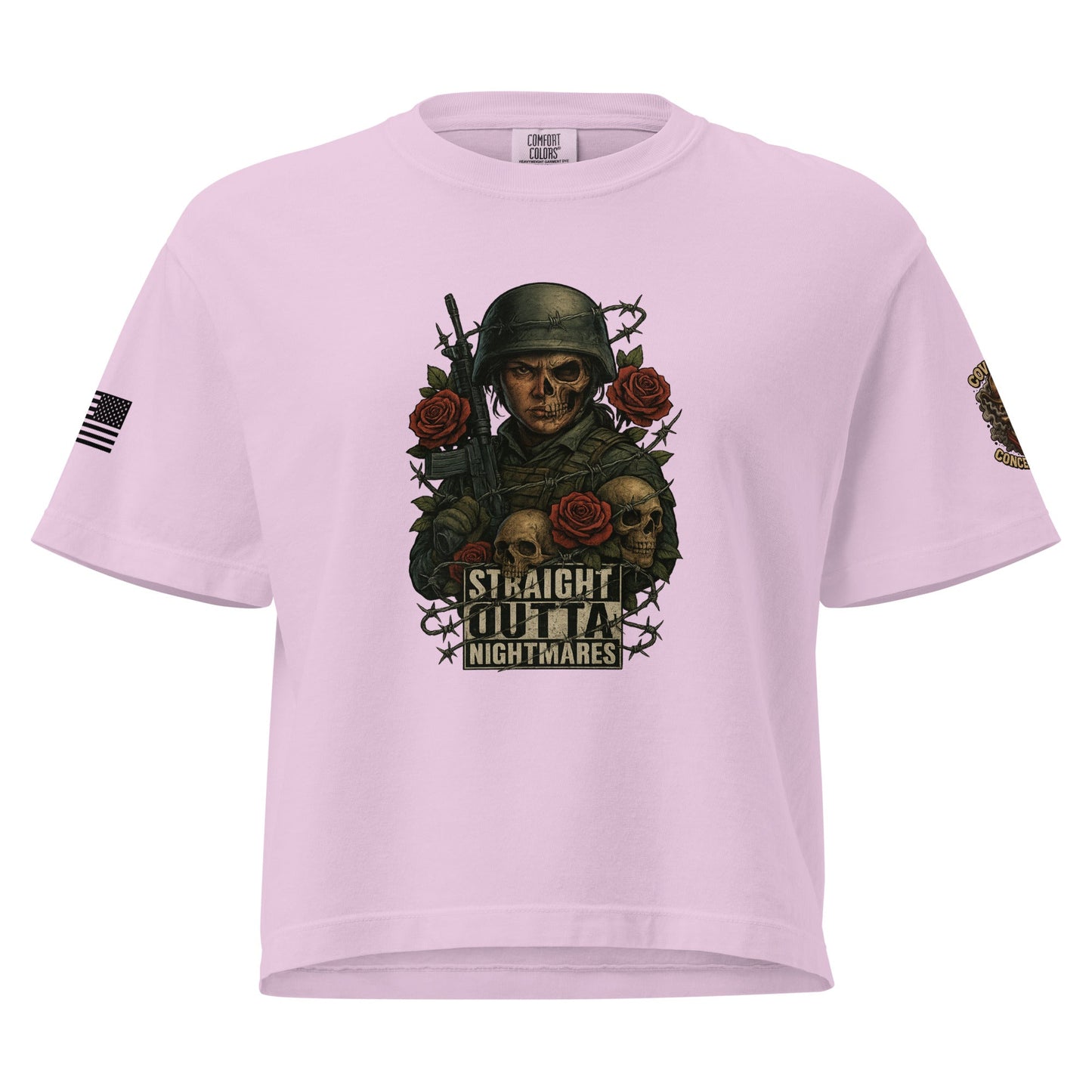 Camiseta ancha "Directo de las Pesadillas"