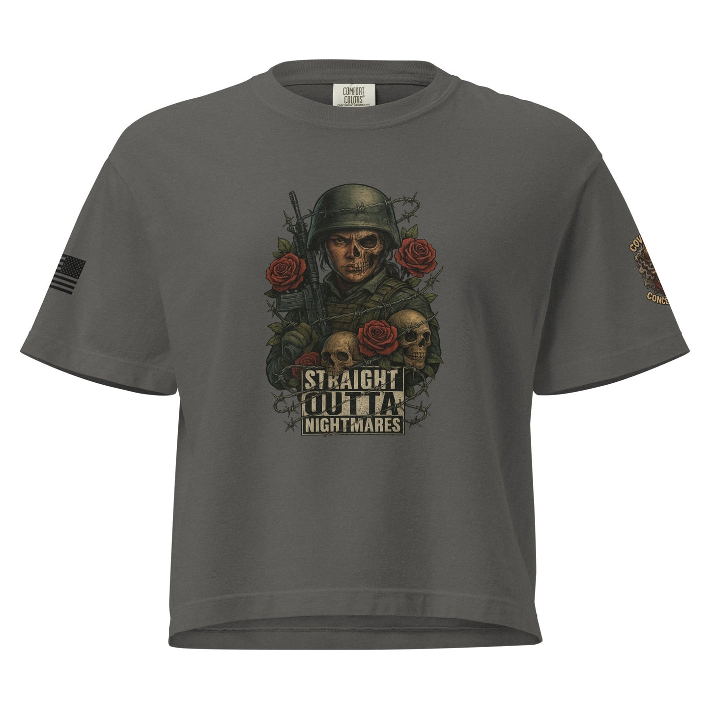 Camiseta ancha "Directo de las Pesadillas"