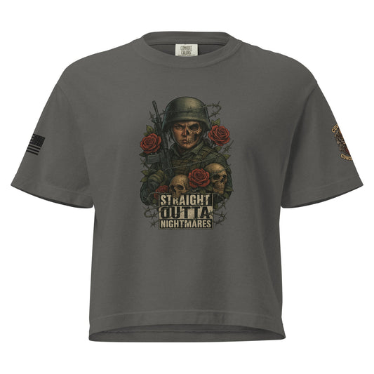 Camiseta ancha "Directo de las Pesadillas"