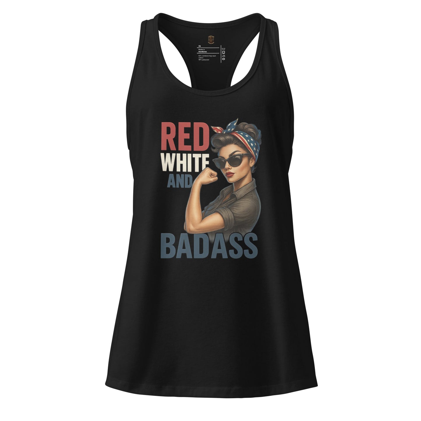 RWB racerback tank top