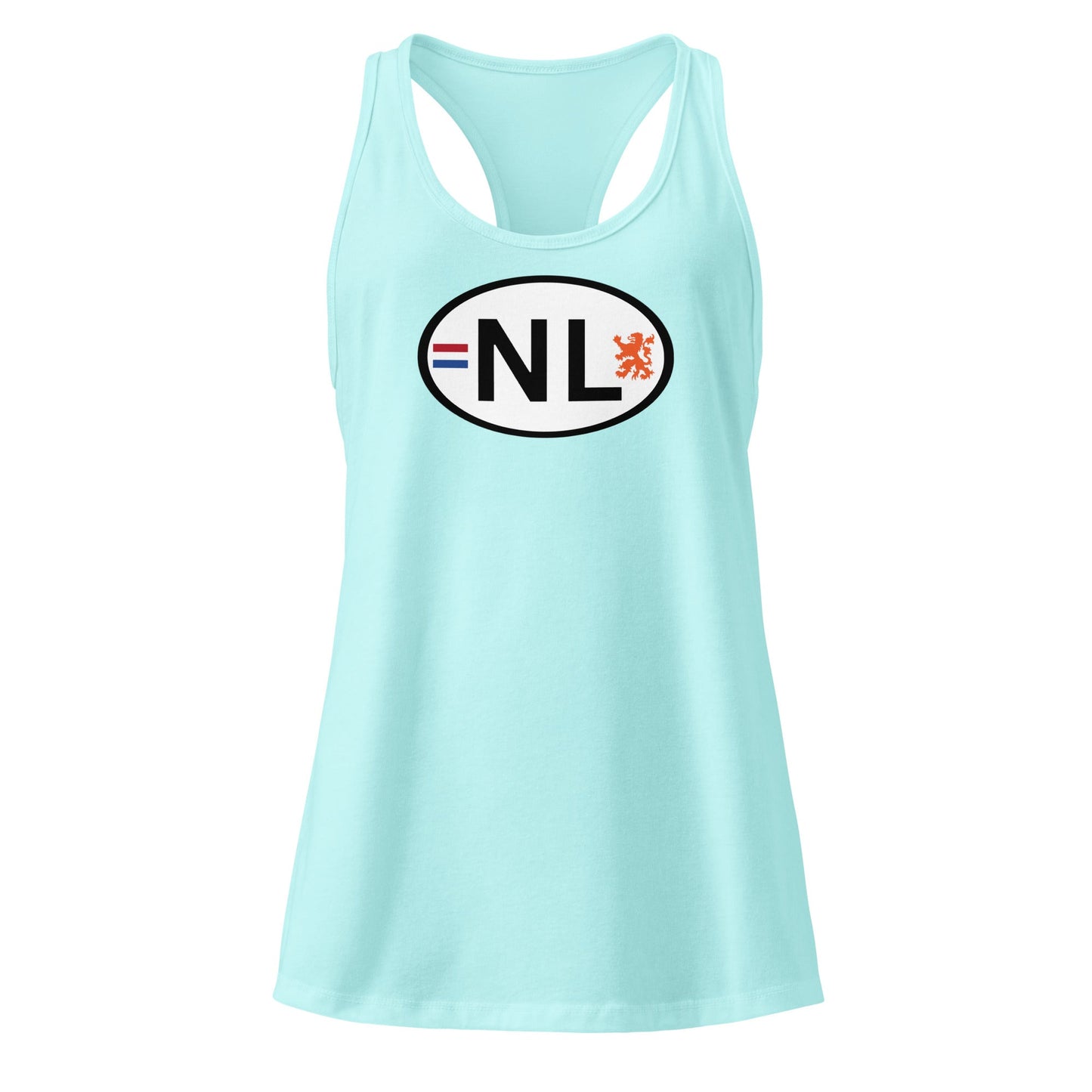 NL - Camiseta sin mangas ajustada de espalda nadadora para mujer