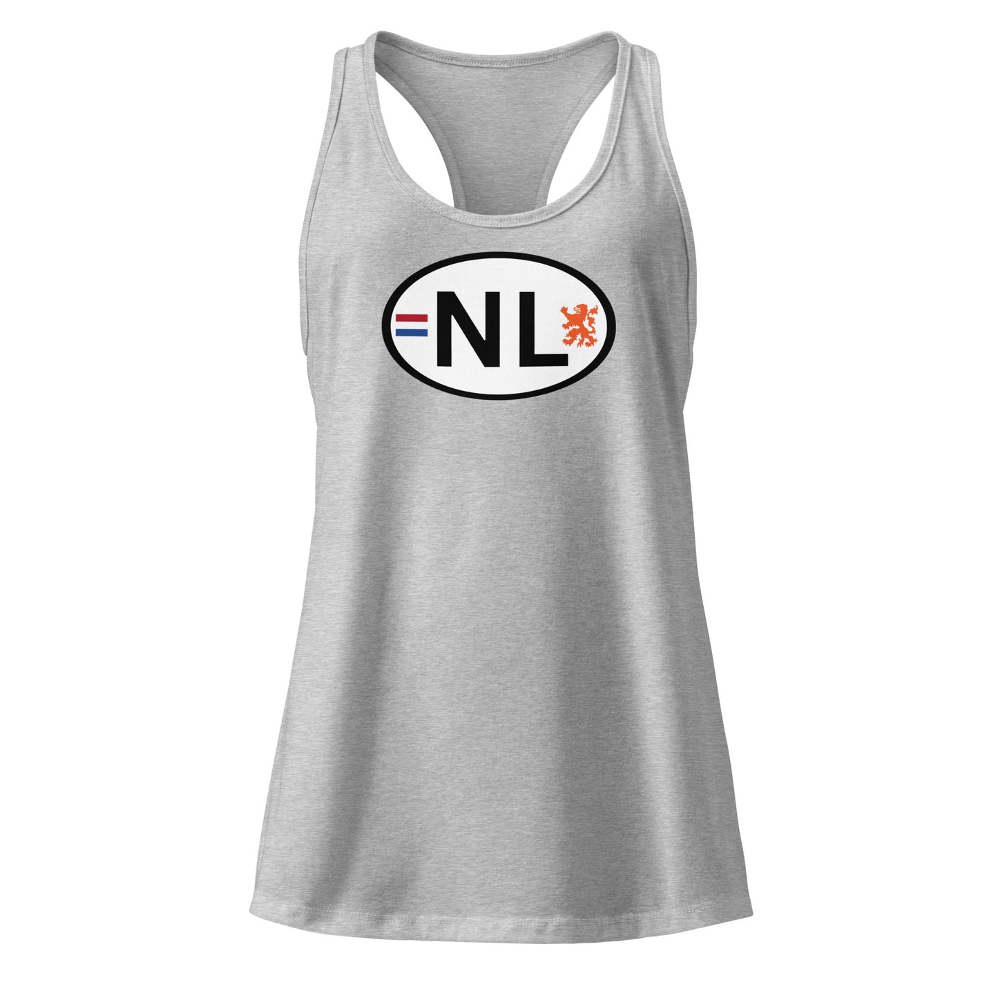 NL - Camiseta sin mangas ajustada de espalda nadadora para mujer