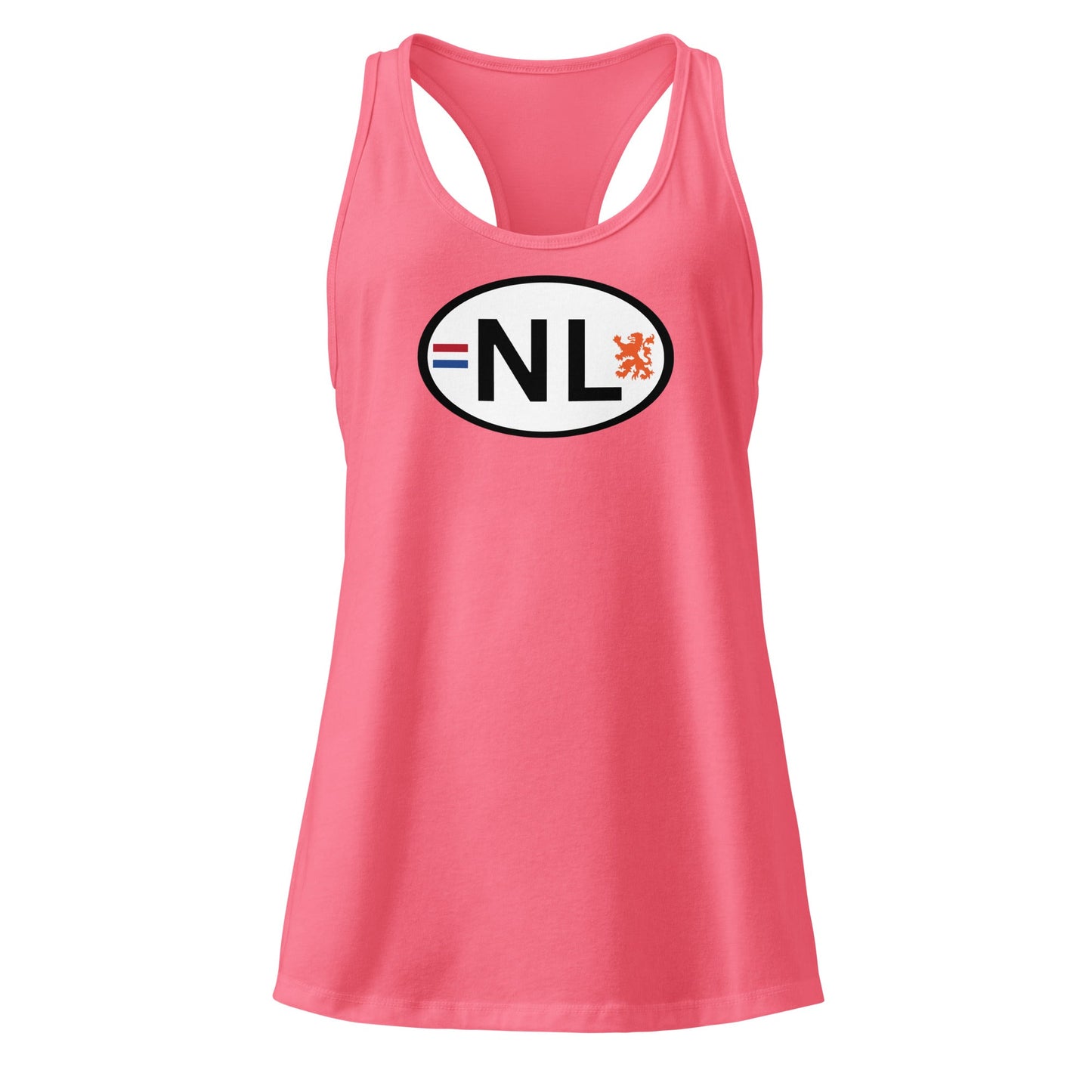 NL - Camiseta sin mangas ajustada de espalda nadadora para mujer