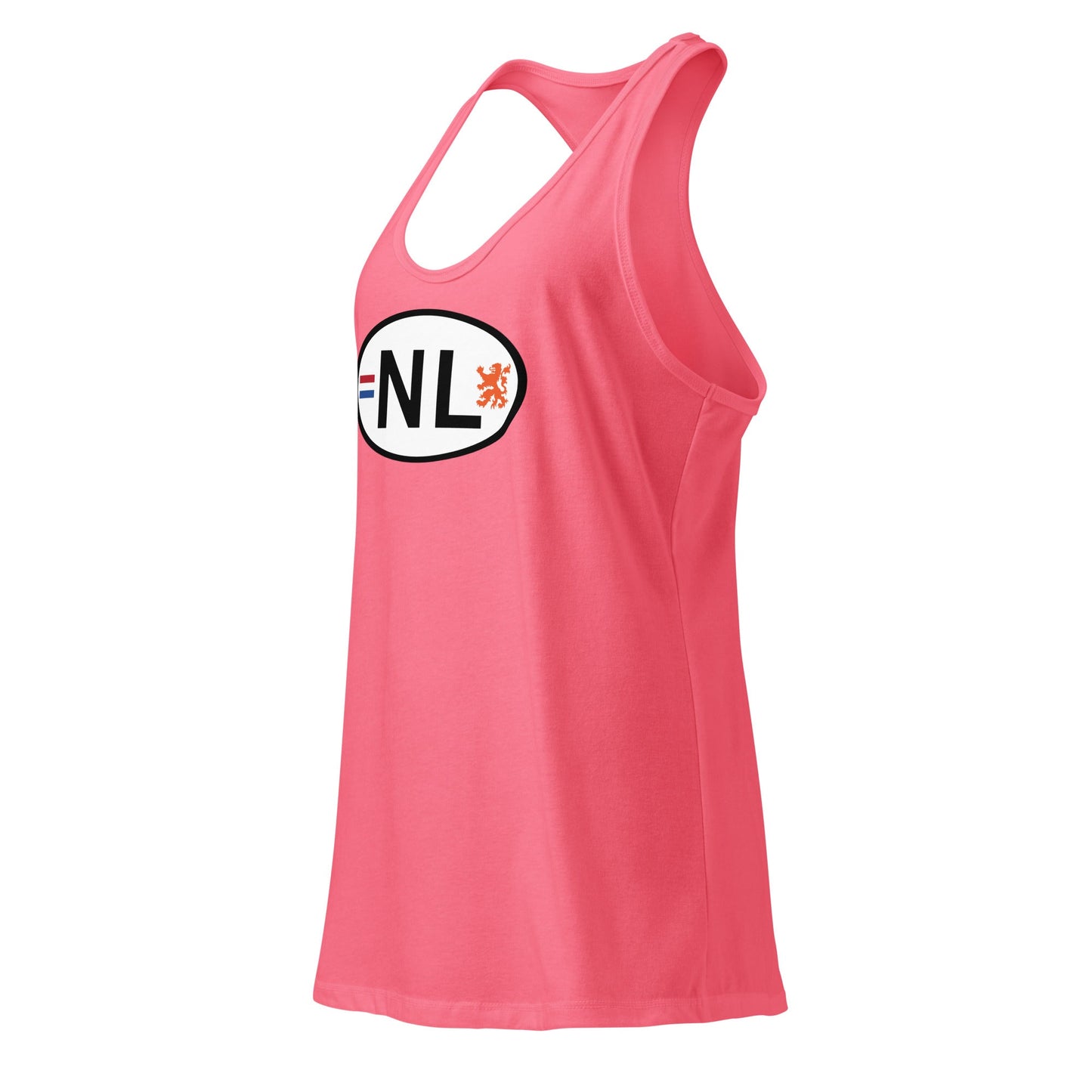 NL - Camiseta sin mangas ajustada de espalda nadadora para mujer