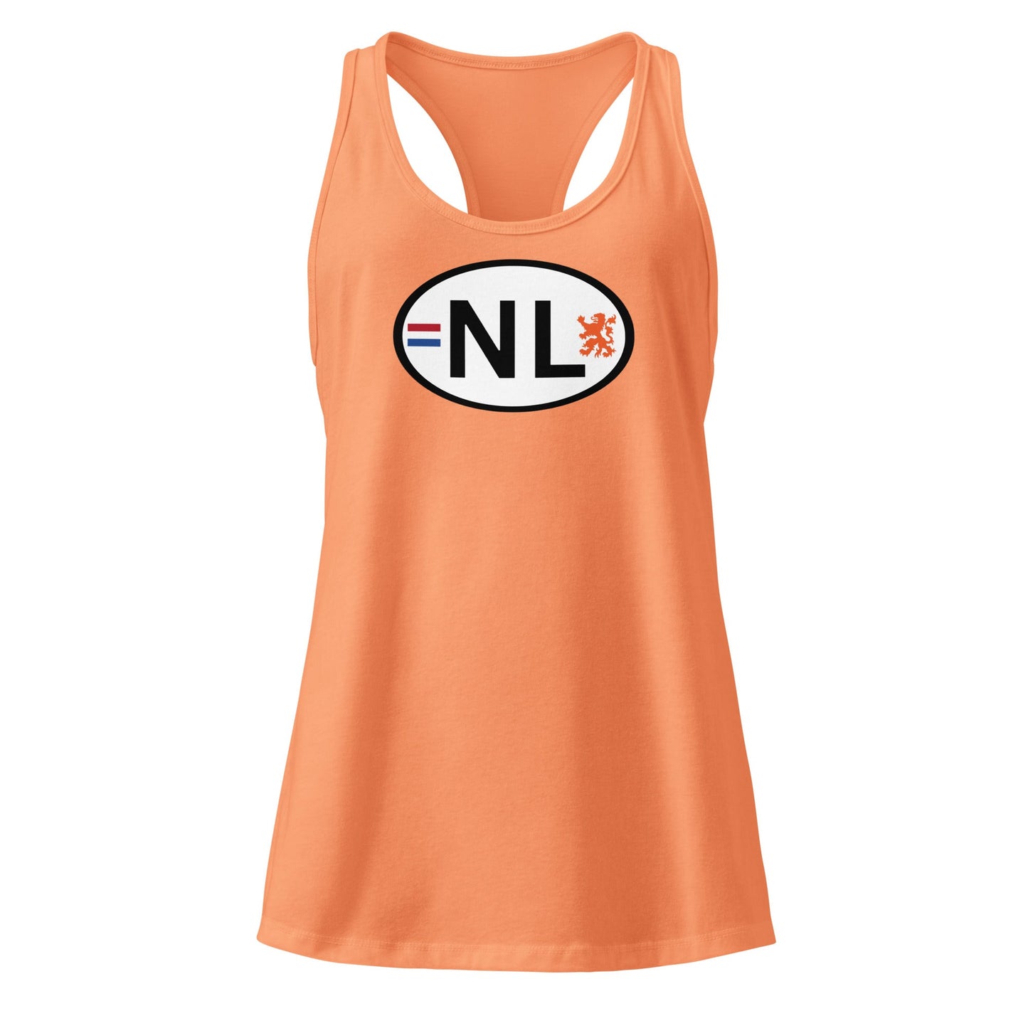 NL - Camiseta sin mangas ajustada de espalda nadadora para mujer