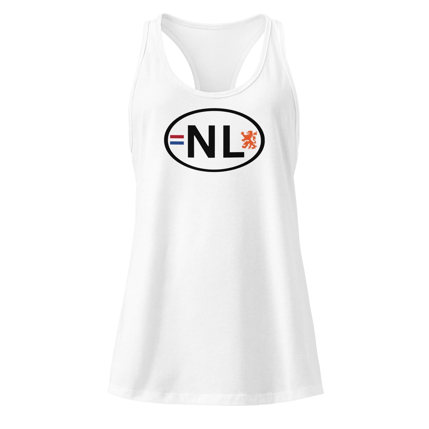 NL - Camiseta sin mangas ajustada de espalda nadadora para mujer