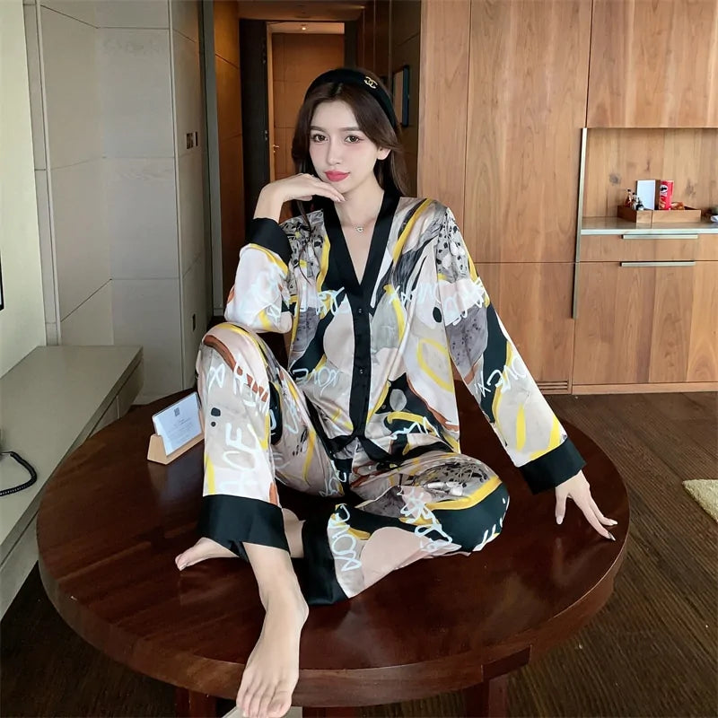 Women's Pajama Set - # GIAA23910003-PRG