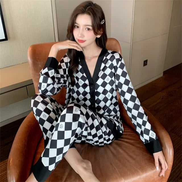 Women's Pajama Set - # GIAA23910003-PRG
