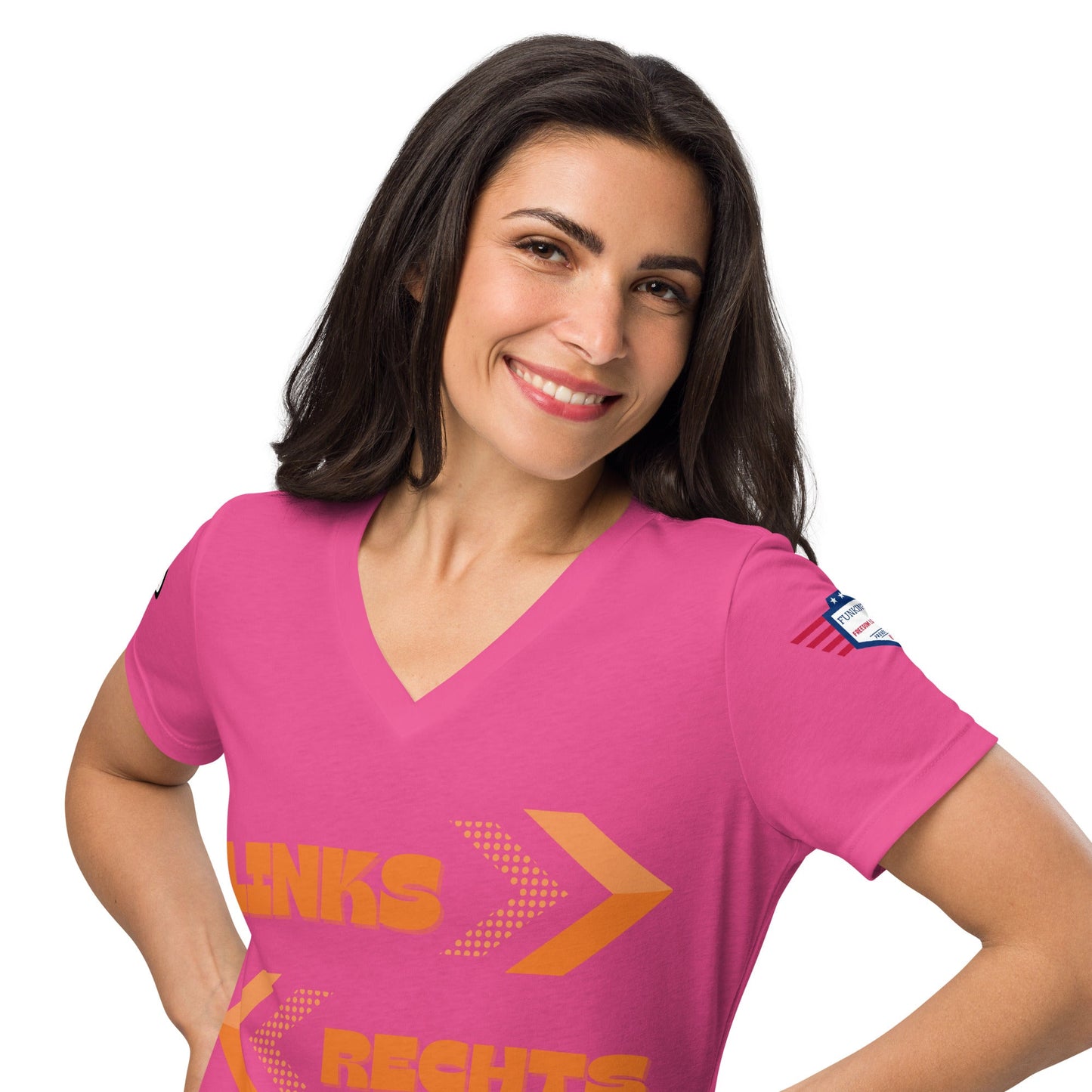 Dutch Dans - Women’s relaxed v-neck t-shirt