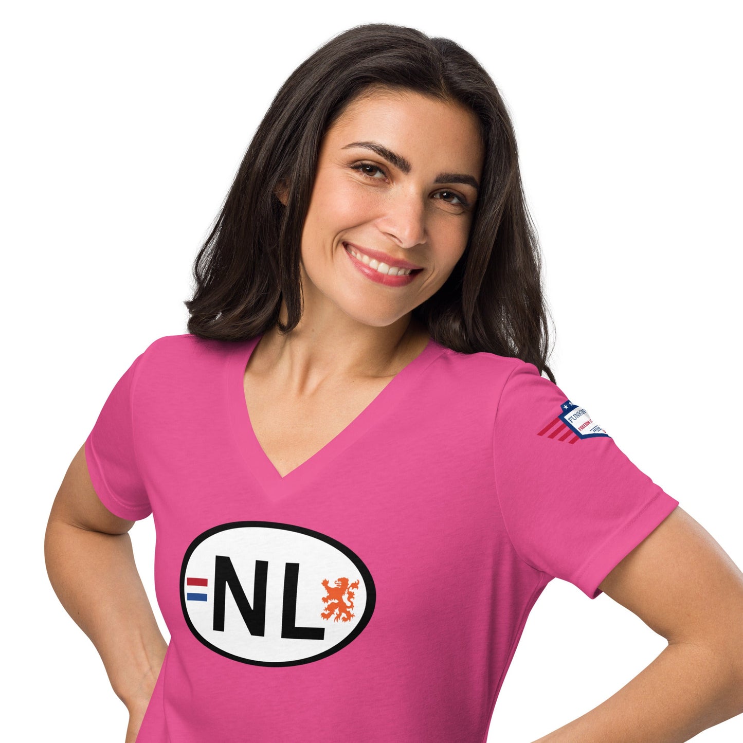 NL - Women’s relaxed v-neck t-shirt