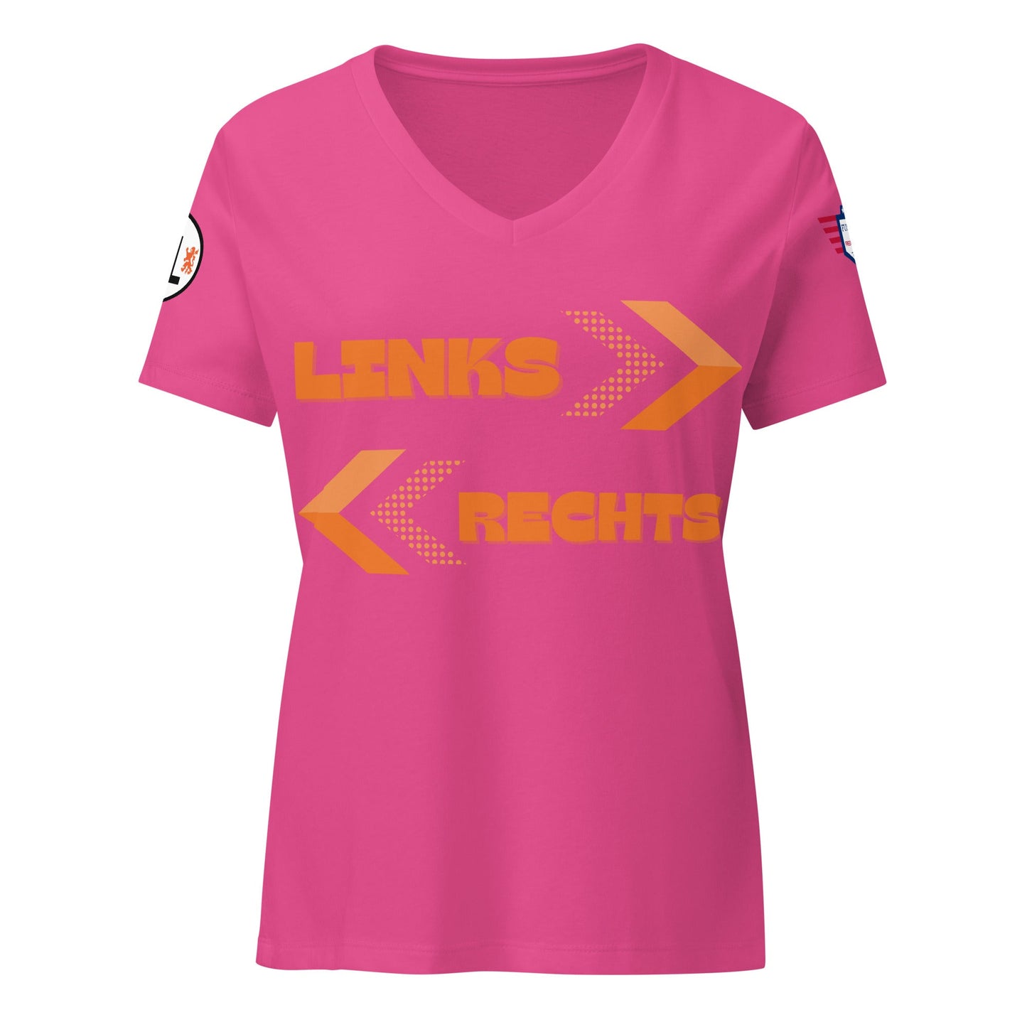 Dutch Dans - Women’s relaxed v-neck t-shirt