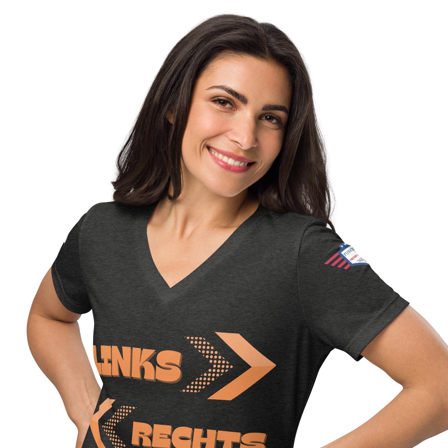 Dutch Dans - Women’s relaxed v-neck t-shirt