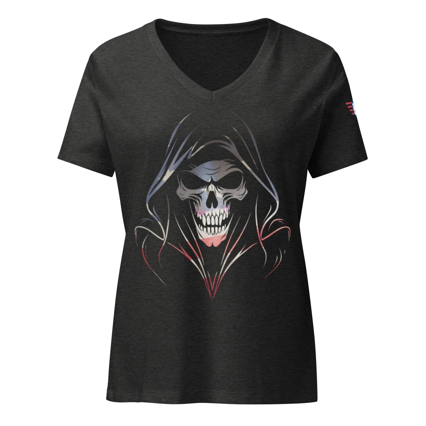 Reaper - camiseta ecológica con cuello en V